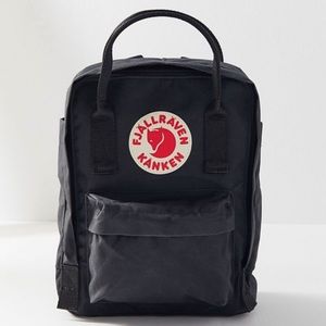 Fjallraven mini black backpack